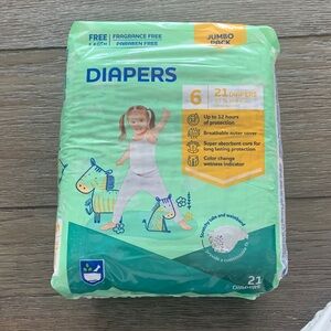 3/$20Diapers Jumbo Pack - size 6